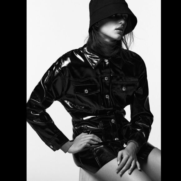 Zara Faux Leather Dress - Picture 2 of 6